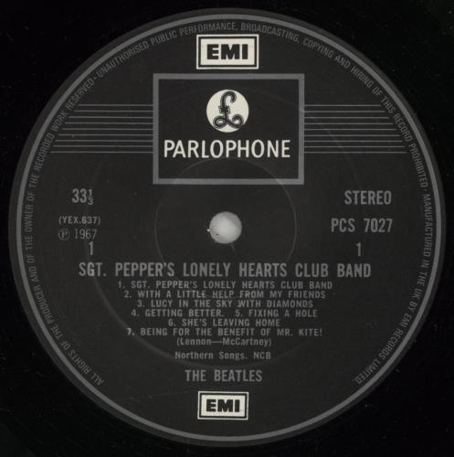 米LP Beatles Sgt. Pepper&amp;#039;s Lonely Hearts Club Band (- Mobile Fidelity) MFSL1100 EMI, MOBILE FIDELITY SOUND LAB /00400 The Beatles – Sgt. Pepper's Lonely Hearts Club Band – Vinyl